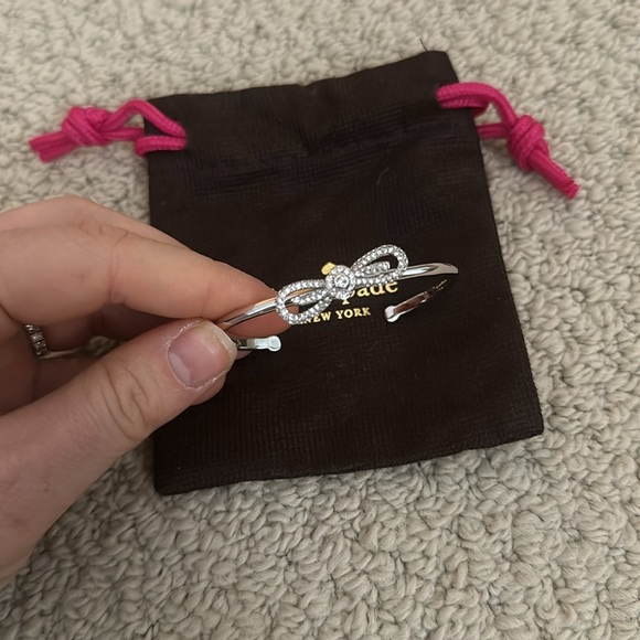 Kate Spade Diamond Bow Bangel - Picture 2 of 4